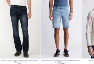 Buffalo Jeans Canada: Summer Kick-Off Sale up to 50% off + Extra 20% off Markdowns