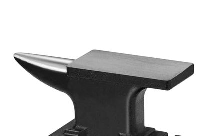 VEVOR Single Horn Anvil, 8.8Lbs Cast Steel Anvil, High Hardness Rugged Round Horn Anvil Blacksmith, Compact Design and Stable Base, Forge Tools and Equipment, Metalsmith Tool for Bending and Shaping $39.99 (Reg $51.99)