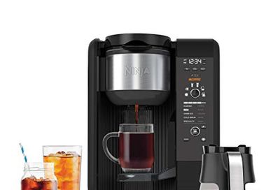 SharkNinja Hot and Cold Brewed System, Auto-iQ Tea and Coffee Maker with 6 Brew Sizes, 5 Brew Styles, Coffee/Tea Baskets $190 (Reg $279.99)