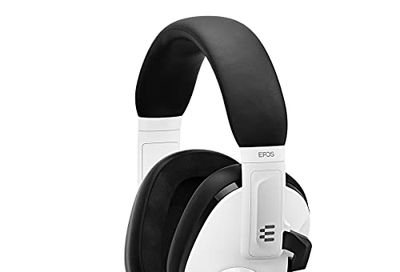 EPOS Audio H3 Closed Acoustic Gaming Headset with Noise-Cancelling Microphone - Plug & Play Audio - Around The Ear - Adjustable, Ergonomic - for PC, Mac, PS4, PS5, Switch, Xbox - White $57.4 (Reg $64.95)