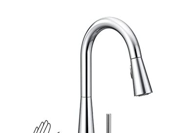 Moen 7864EWC Sleek Motionsense Wave One-Sensor Touchless One-Handle High Arc Pulldown Kitchen Faucet Featuring Reflex (7864EWC), Chrome $322.81 (Reg $477.33)
