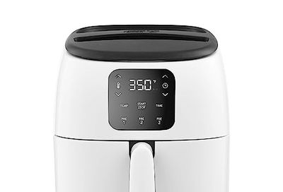 DASH Tasti-Crisp™ Electric Air Fryer Oven, 2.6 Qt., White – Compact Air Fryer for Healthier Food in Minutes, Ideal for Small Spaces - Auto Shut Off, Digital, 1000-Watt $88.29 (Reg $113.96)