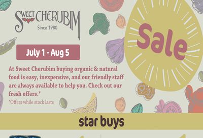 Sweet Cherubim Flyer July 1 to Aug 5