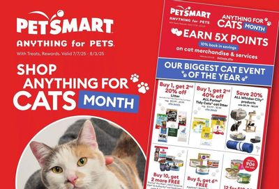 PetSmart Flyer July 7 to August 3