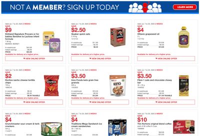 Costco (QC) Warehouse Offers July 7 to August 3
