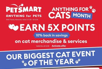 PetSmart Flyer July 7 to August 3