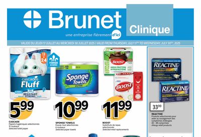 Brunet Clinique Flyer July 17 to 30
