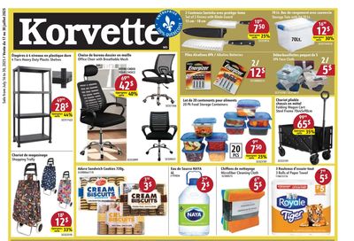 Korvette Flyer July 17 to 30