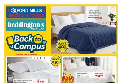 Oxford Mills Flyer July 16 to August 12