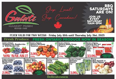 Galati Market Fresh Flyer July 18 to 31