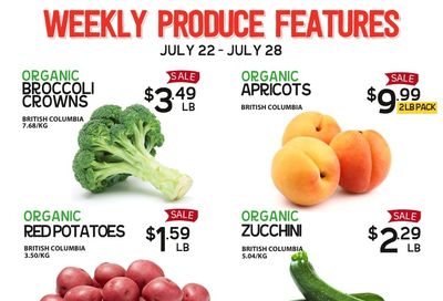 Pomme Natural Market Weekly Produce Flyer July 22 to 28