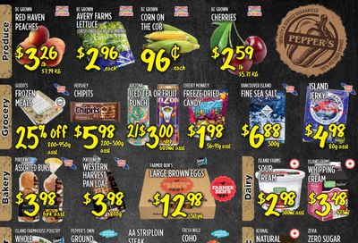 Pepper's Foods Flyer July 22 to 28