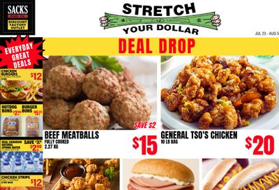Sacks Food Co. Flyer July 23 to August 5