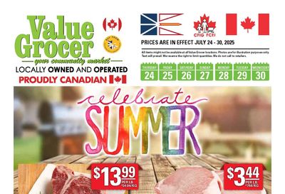 Value Grocer Flyer July 24 to 30