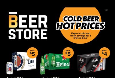 The Beer Store Flyer July 21 to August 17