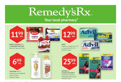 Remedy's RX Monthly Flyer July 25 to August 21