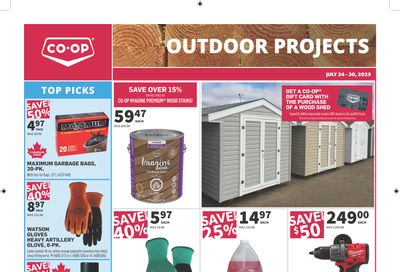 Co-op (West) Home Centre Flyer July 24 to 30