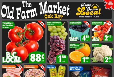 The Old Farm Market (Victoria) Flyer July 24 to 30