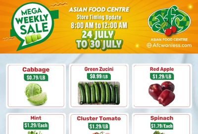 Asian Food Centre (Wanless Dr.) Flyer July 24 to 30