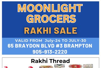 Moonlight Grocers Flyer July 24 to 30