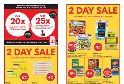 Shoppers Drug Mart (Atlantic) Flyer July 26 to 31