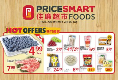 PriceSmart Foods Flyer July 24 to 30