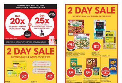 Shoppers Drug Mart (West) Flyer July 26 to 31