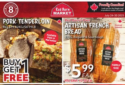 Red Barn Market Flyer July 24 to 30