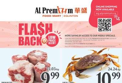 Al Premium Food Mart (Eglinton Ave.) Flyer July 24 to 30