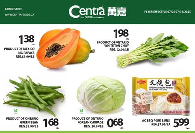 Centra Foods (Barrie) Flyer July 25 to 31