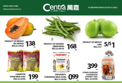 Centra Foods (North York) Flyer July 25 to 31