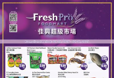 FreshPro Foodmart (Richmond Hill) Flyer July 25 to 31