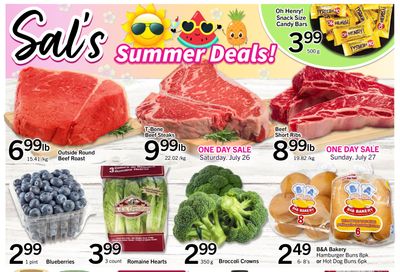 Sal's Grocery Flyer July 25 to 31