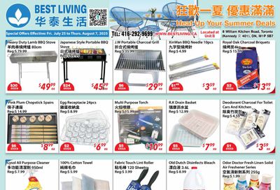 Best Living Flyer July 25 to August 7