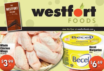 Westfort Foods Flyer July 25 to 31