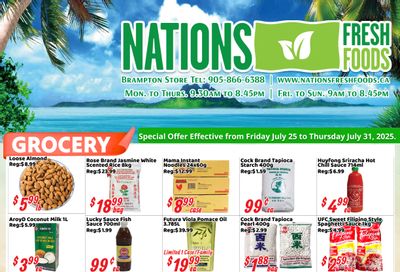 Nations Fresh Foods (Brampton) Flyer July 25 to 31