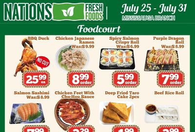 Nations Fresh Foods (Mississauga) Flyer July 25 to 31