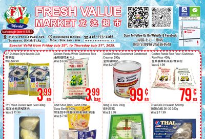 Fresh Value (Scarborough) Flyer July 25 to 31