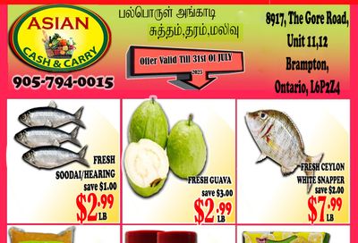 Asian Cash & Carry Flyer July 25 to 31