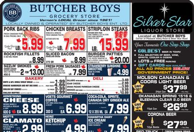 Butcher Boys Grocery Store Flyer July 25 to August 4