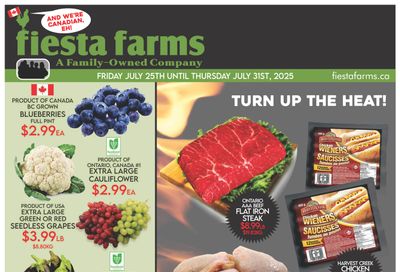 Fiesta Farms Flyer July 25 to 31