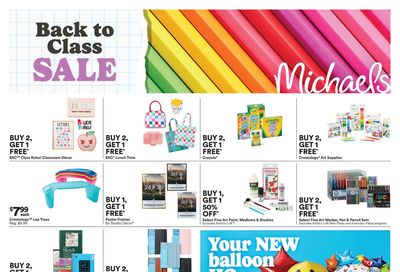 Michael's Flyer July 25 to 31