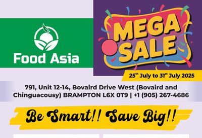 FoodAsia Flyer July 25 to 31