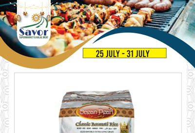 Savor Supermarket Flyer July 25 to 31