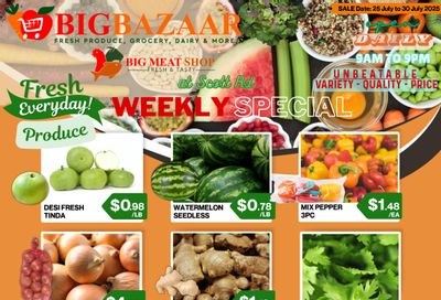 Big Bazaar Canada Flyer July 25 to 31