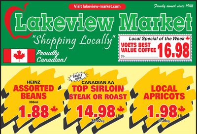 Lakeview Market Flyer July 26 to August 1