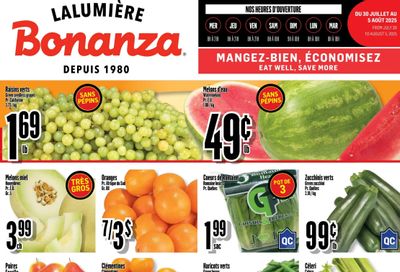 Bonanza Flyer July 30 to August 5