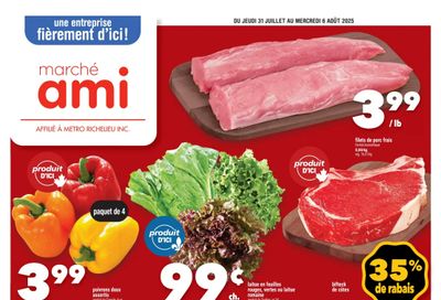 Marche Ami Flyer July 31 to August 6