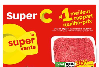 Super C Flyer July 31 to August 6