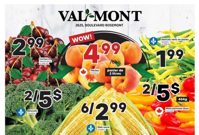 Val-Mont Flyer July 31 to August 6